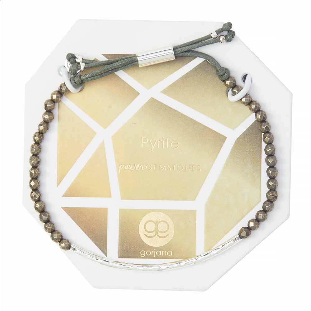 gorjana Power Gemstone Pyrite Bracelet